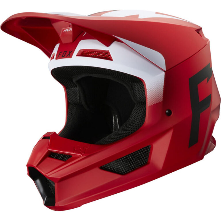 Мотошлем FOX V1 Werd Flame Red