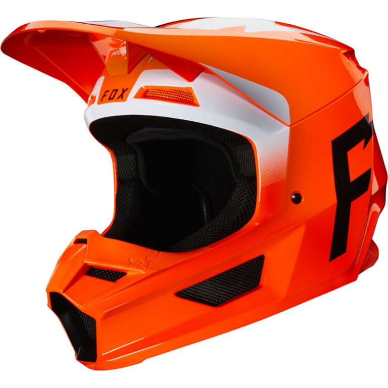 Мотошлем FOX V1 Werd Flo Orange