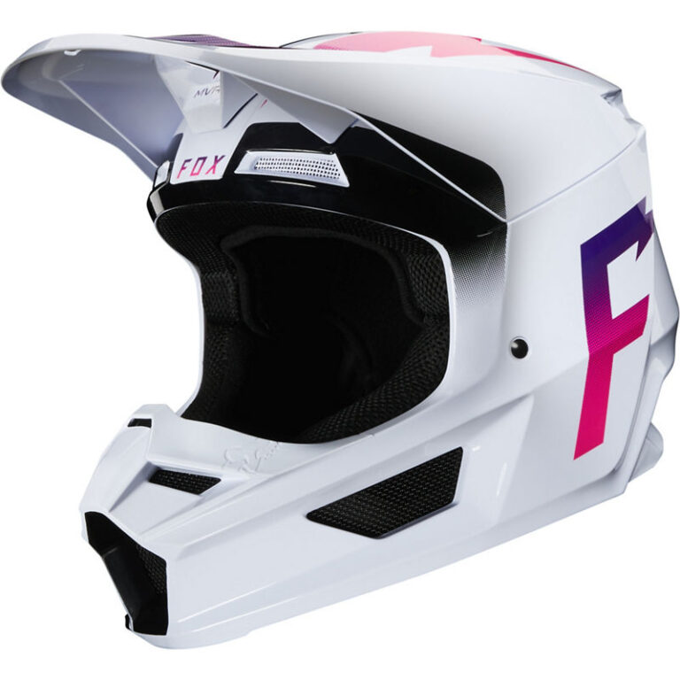 Мотошлем FOX V1 Werd White