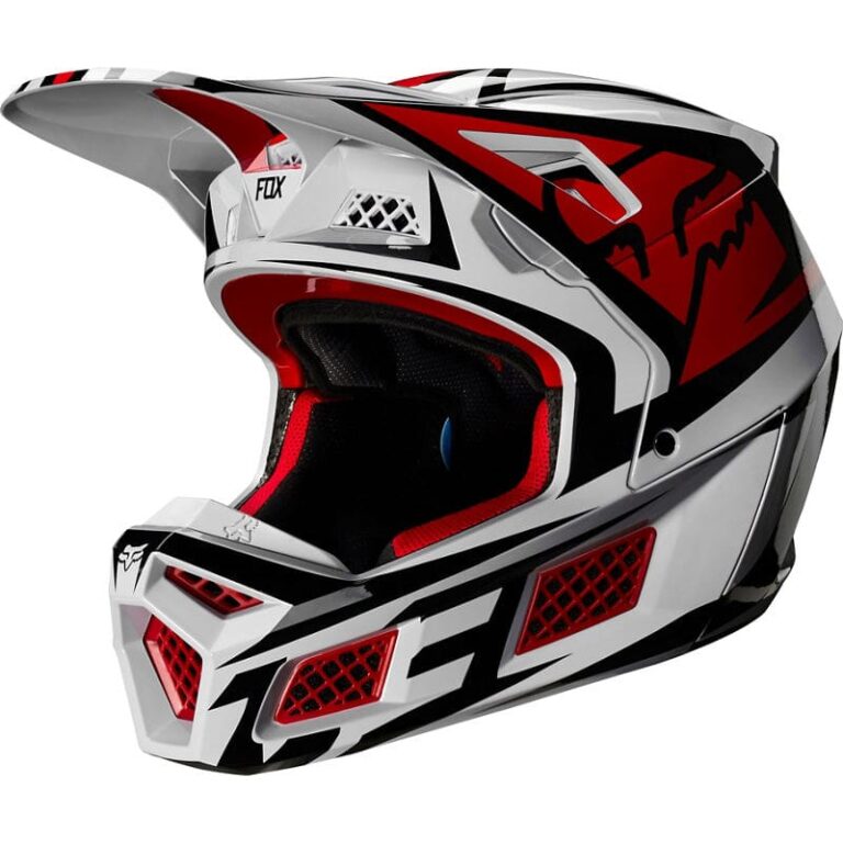 Мотошлем FOX V3 Idol Light Grey