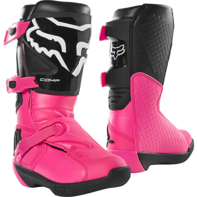 Детские мотоботы FOX Youth Comp Pink