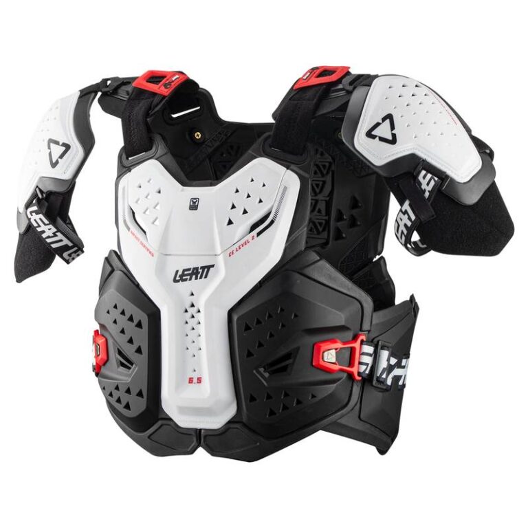 Мотозащита тела LEATT Chest Protector 6.5 Pro White