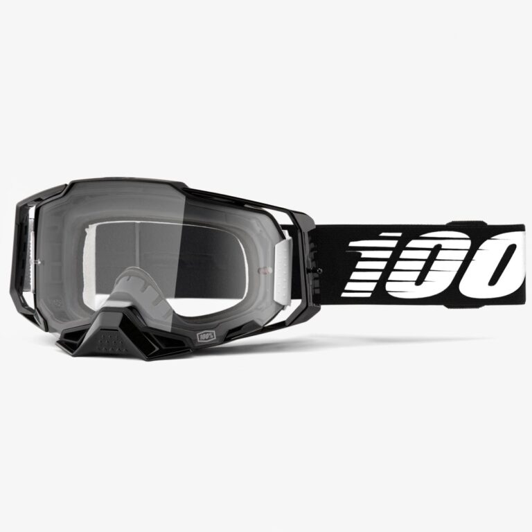 Мото очки 100% ARMEGA Black - Clear Lens