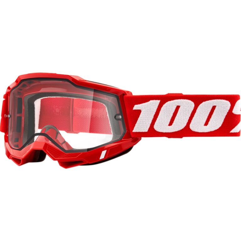 Мото очки 100% ACCURI 2 Enduro Red — Clear Dual Lens