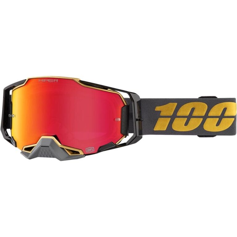 Мото очки 100% ARMEGA HiPER Falcon 5 - Red Mirror Lens