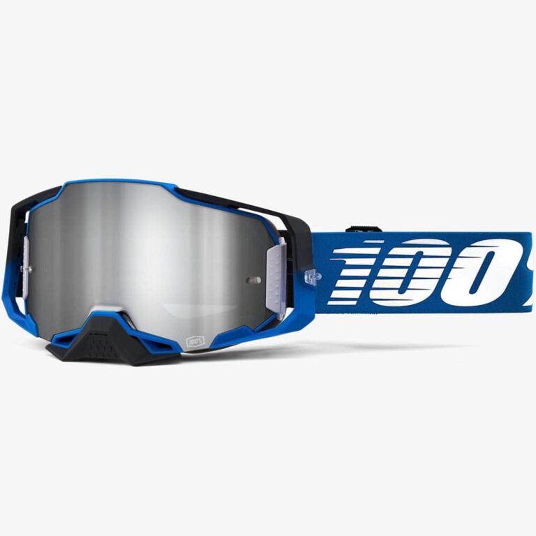 Мото очки 100% ARMEGA Rockchuck - Flush Silver Lens