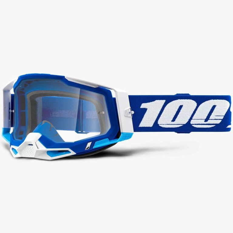 Мото очки 100% RACECRAFT 2 Blue - Clear Lens