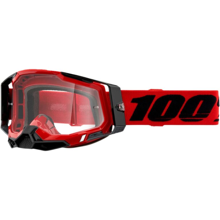 Мото очки 100% RACECRAFT 2 Red - Clear Lens