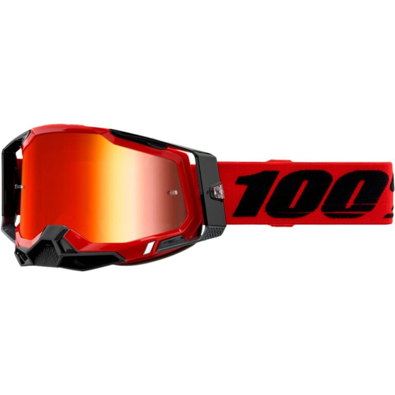 Мото очки 100% RACECRAFT 2 Red - Mirror Red Lens