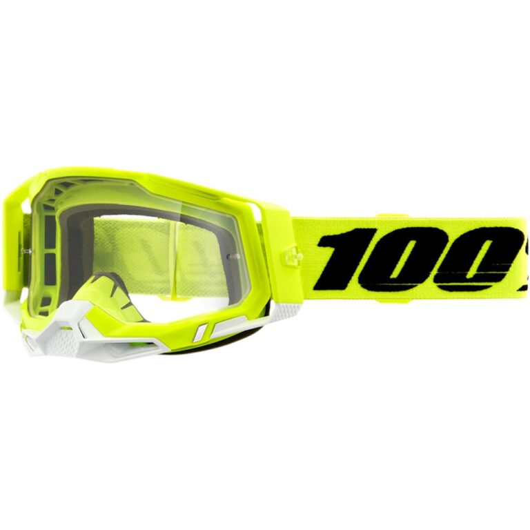 Мото очки 100% RACECRAFT 2 Yellow - Clear Lens