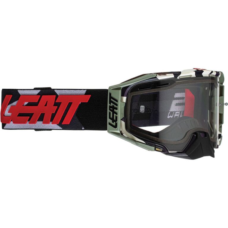 Мото очки LEATT Velocity 6.5 Enduro JW22 - Clear Graphene