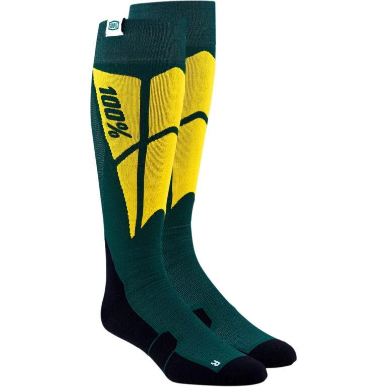 Носки Ride 100% HI SIDE Performance Moto Socks Green