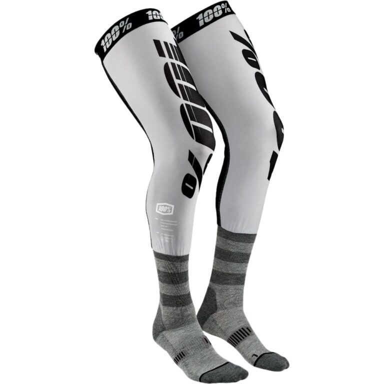 Носки Ride 100% REV Knee Brace Performance Moto Socks Grey
