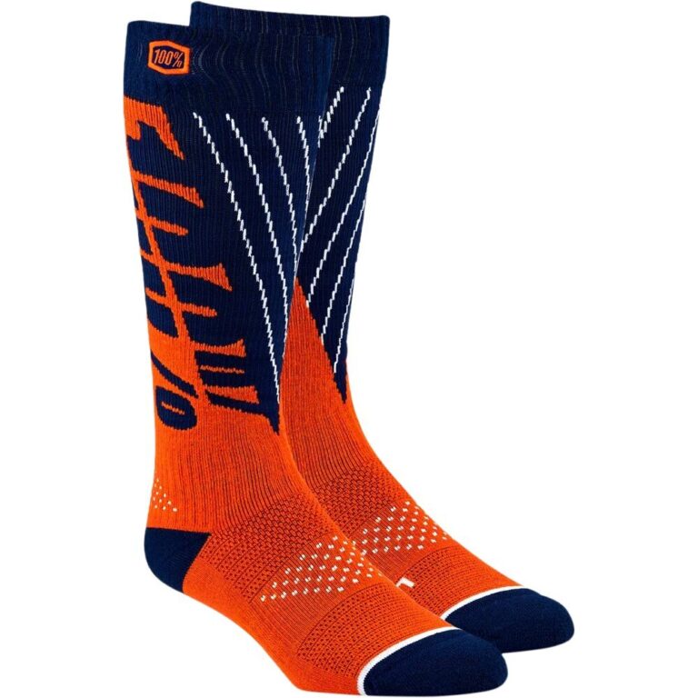 Носки Ride 100% TORQUE Comfort Moto Socks Navy