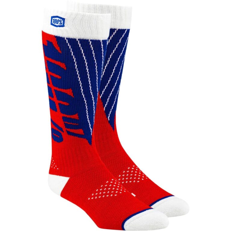 Носки Ride 100% TORQUE Comfort Moto Socks Red