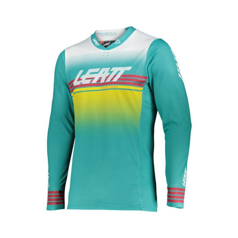 Мото джерси LEATT Jersey Moto 5.5 UltraWeld Aqua
