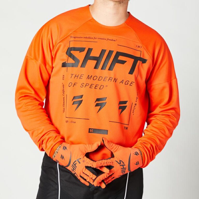 Мото джерси SHIFT WHITE LABEL BLISS JERSEY Orange