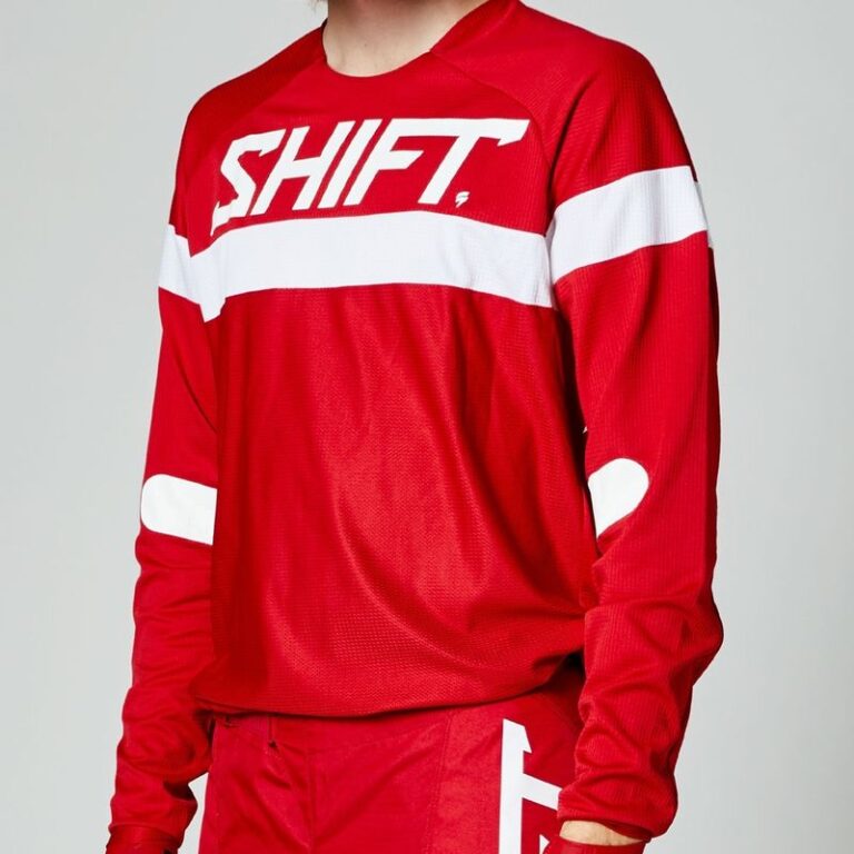 Мото джерси SHIFT WHITE LABEL HAUT JERSEY Red
